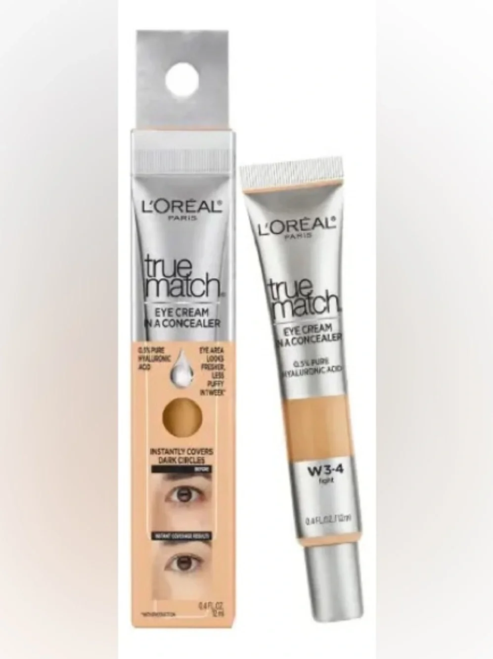 L'Oreal True Match Correcteur Crème - Light W 3-4